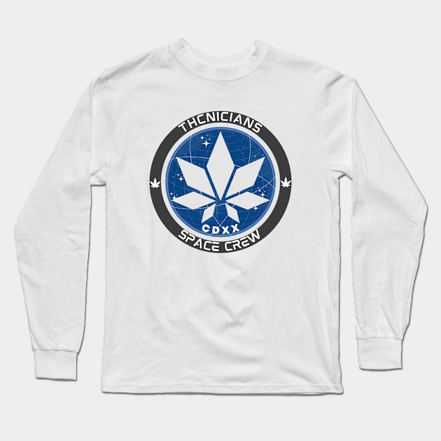 THCnicians Space Crew Long Sleeve T-Shirt by THCnicians